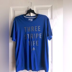 Adidas Royal Blue T- Shirt